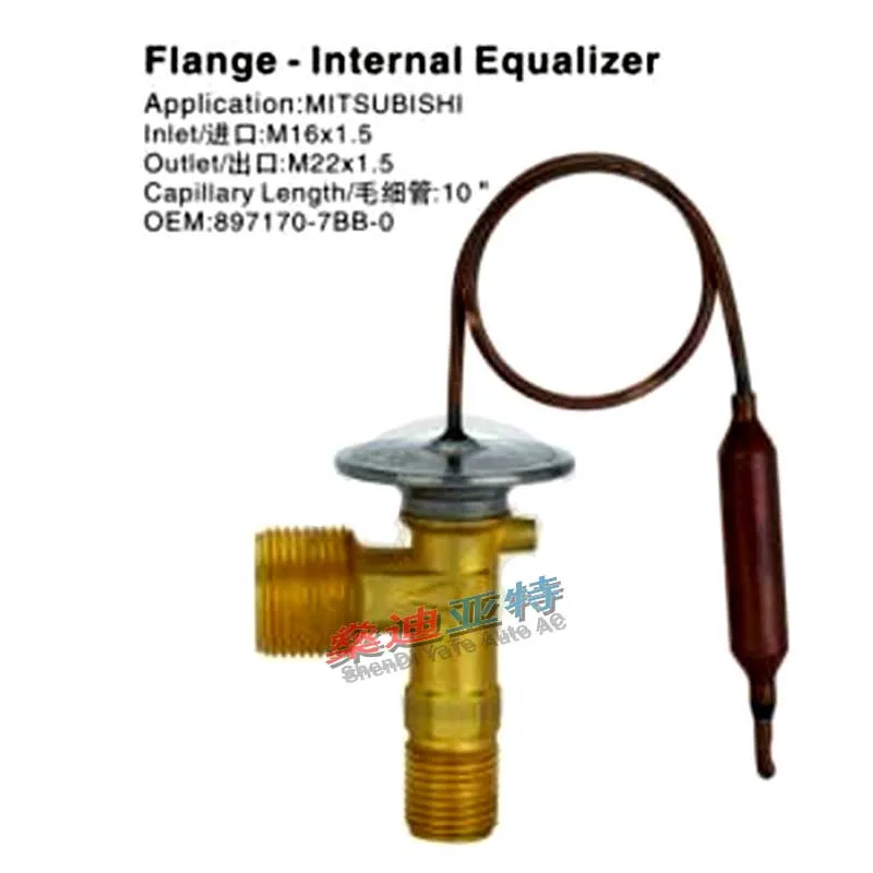

8971707BB0 Car Air Conditioning Expansion Valve For M16X1.5 M22X1.5 For Mitsubishi