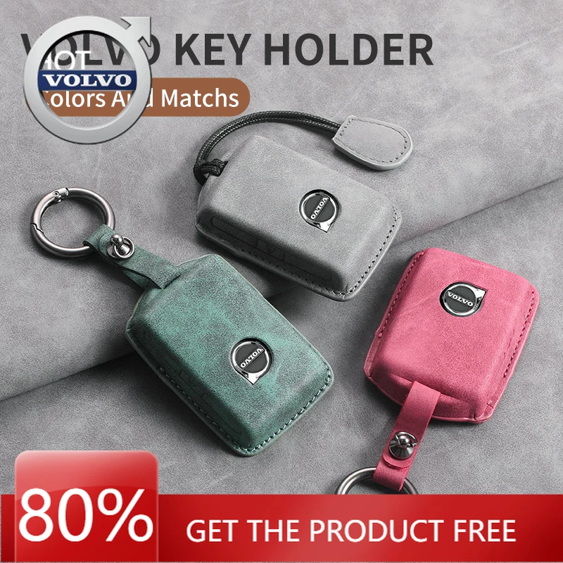 

Emblems 2026 New For Volvo For Volvo S60 S90 XC40 XC60 XC90 V60 V90 Polestar 1 Polestar 2 Car Key Cover Case Shell Holder Bag Au