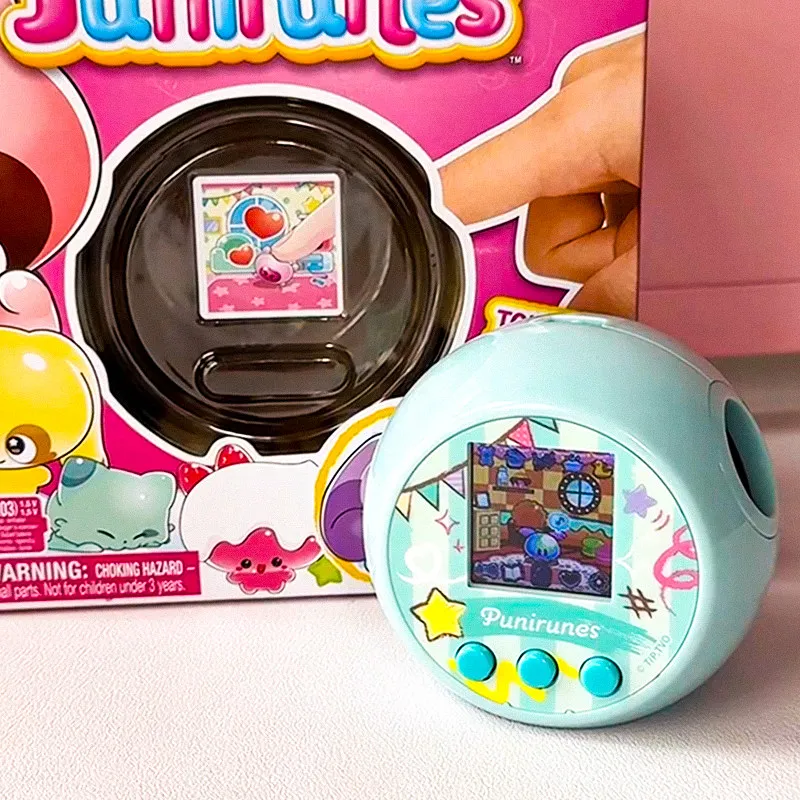 New Official Punirunes Digital Pet Kawaii Fun And Interactive Cute Pet Game Machine Toys Trendy Toys Collectible Birthday Gift