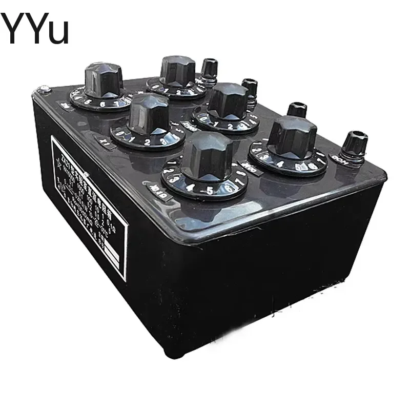for ZX21 Precision Variable Decade Resistance Box 0.1 Ohm Adjustable Resistor Module Electronic Lab Testing Tool DIY Kit