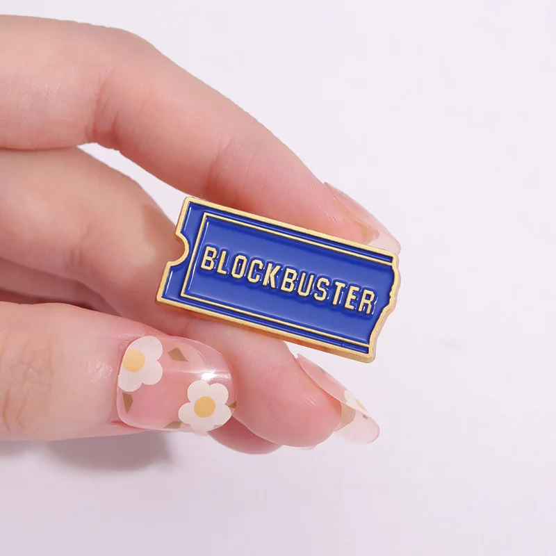 

Cartoon English Letter Dialogue Box Enamel Pins fashion Women's clothing and accessories Brooches Lapel Badges Gift