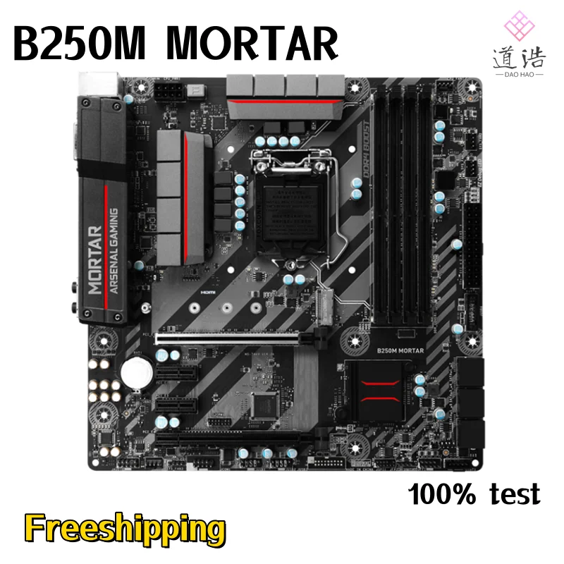 

For B250M MORTAR Motherboard 64GB M.2 HDMI LGA 1151 DDR4 Micro ATX B250 Mainboard 100% Tested Fully Work