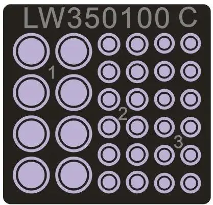 1/35 Scale Vehicle Dials & Placards Sd.Kfz. 250 All Variants (PE+Decal) LW35096 Modeling Upgrade Kits