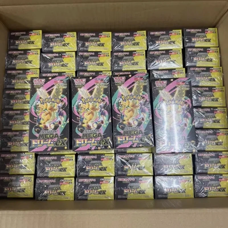 

Super New PKM Ptcg Mega Mega Dream Ex Phantasmal Flames Mega Lucario Booster Japanese Version Collection Surprise Cards