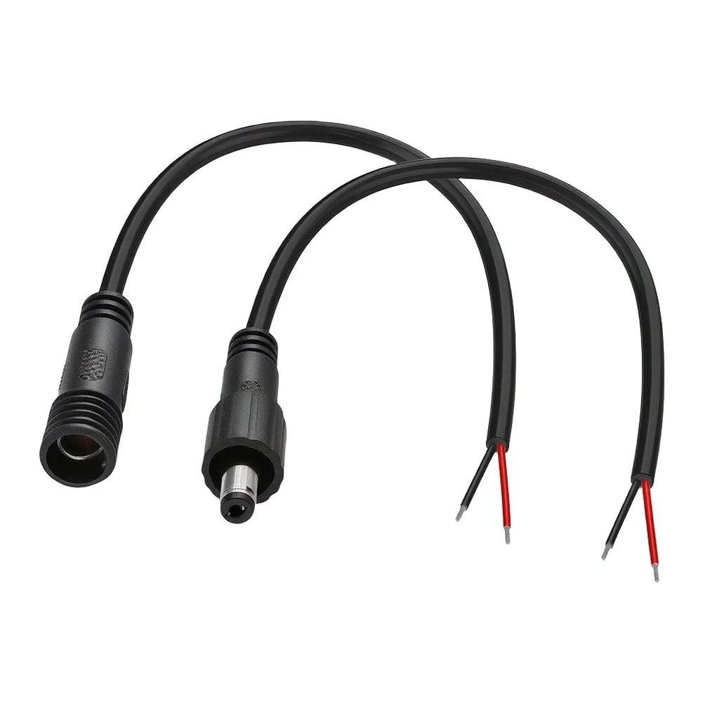 2.1mm Female To 2.5mm Male 5.5mm X 2.1mm To 2.5mm Adapter For Home Office Organization 16cm Optimal Length Neat Organized Setup 5