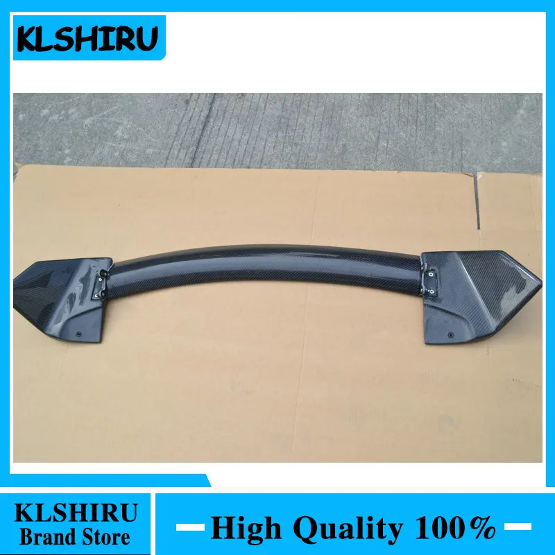 For Suzuki Swift 2005-2008 high quality Carbon Fiber Rear Spoiler Top Wing Car Body Kit