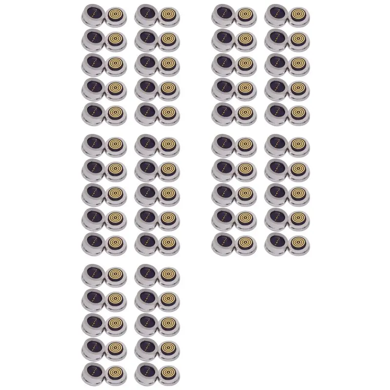 

Top Sale 50 Pair 4PIN Round 360 ° Blind Suction Waterproof Magnetic Pogo Pin Connector Magnetic Charging Connector
