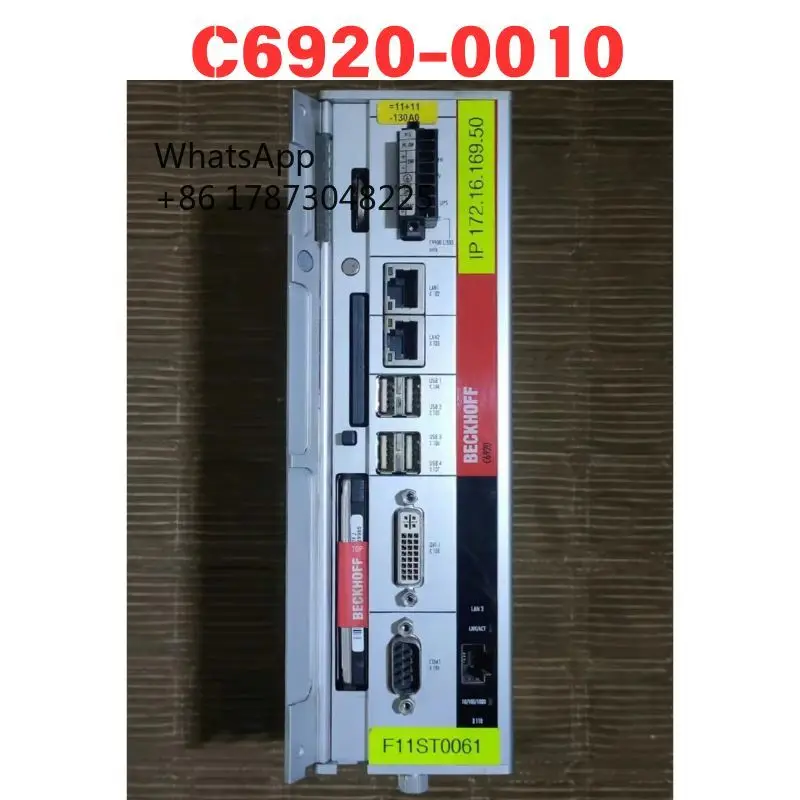 Controller PLC C6920-0010 usato Test funzionale OK