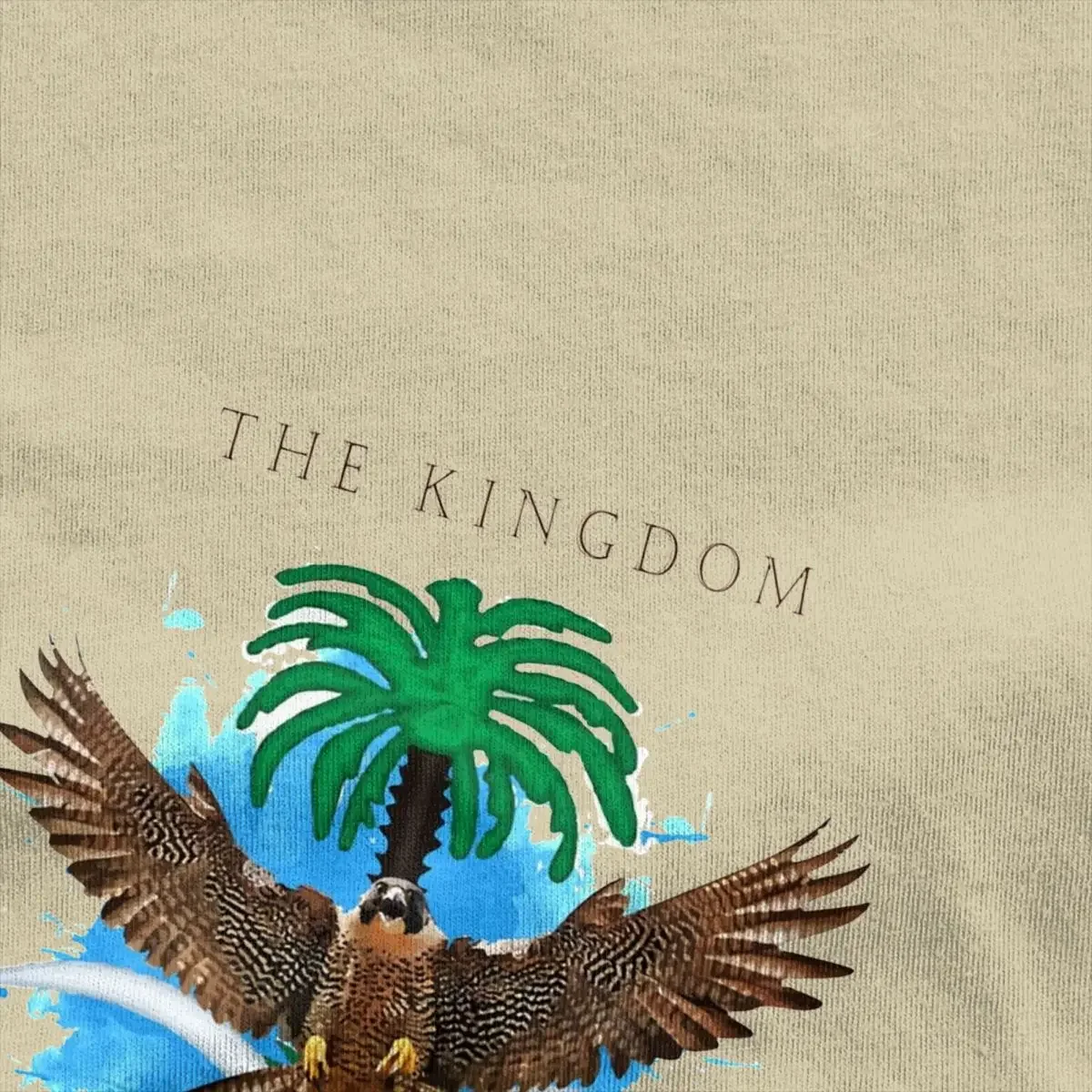 The Kingdom Of Saudi Arabia T-Shirt Man Streetwear 100 Cotton T Shirts Summer O-Neck Hip Hop Tees Pattern Oversized Tops