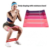 Portability TPE Resistance Bands Set Stretching Agility Training  Pilates Equipment Yoga Stretch Band Strength Training
