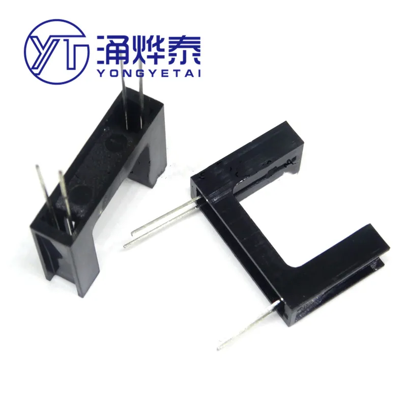 YYT 10PCS In-line LTH301-32 slot width 15MM slot type optocoupler HY301-32 infrared beam type photoelectric switch