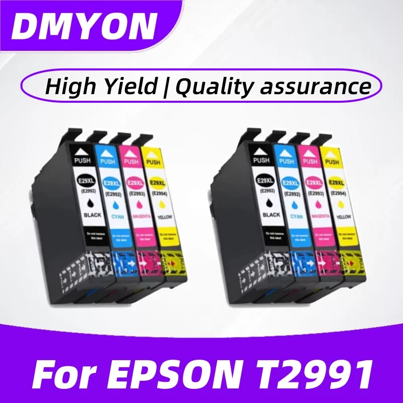 

2 комплекта картриджей T2991, совместимых с принтером Epson 29XL T2991 T2991XL, картридж XP 235 332 432 247 442 342 345