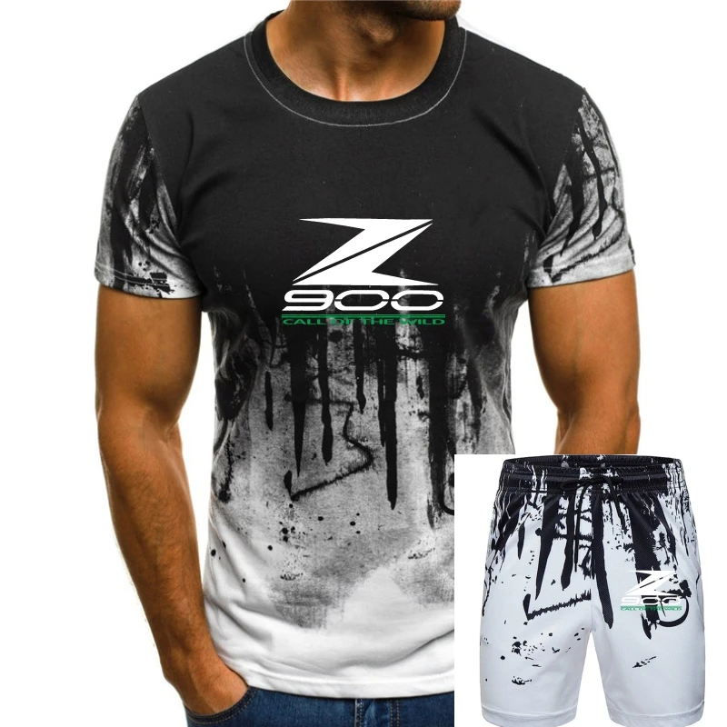 

Мотоциклетная хлопковая Повседневная футболка Z900 с круглым вырезом, Новинка лета 2020, Мужская модная брендовая летняя крутая футболка с коротким рукавом и новым принтом