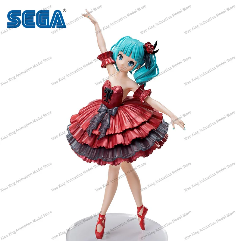 Original SEGA Luminasta Hatsune Miku: Project DIVA MEGA39’s Hatsune Miku-Star Ver. PVC Anime Action Figures Model Collection Toy