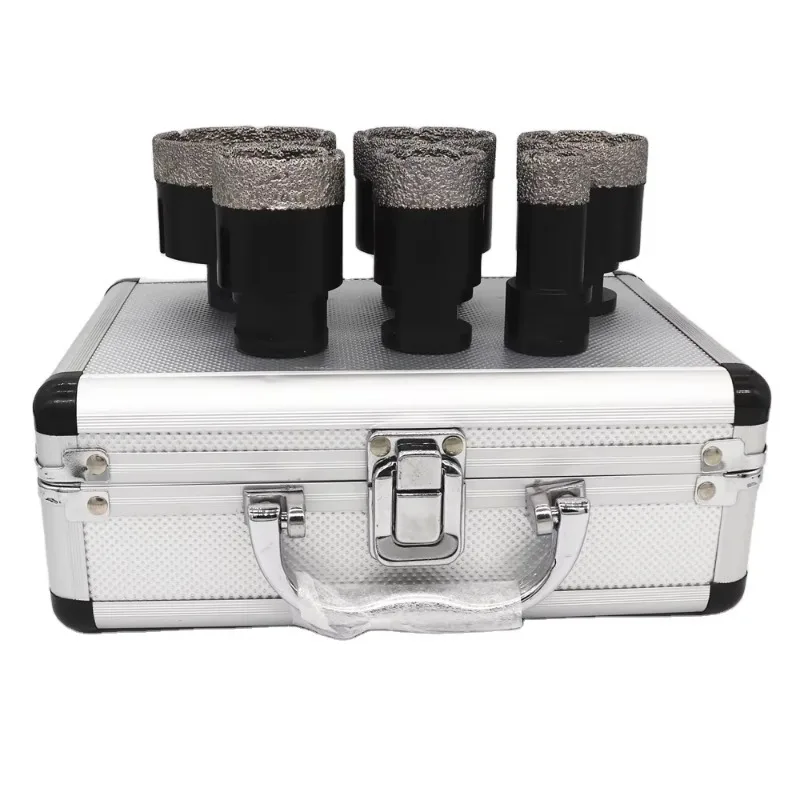Dry Vacuum Brazed Diamond Drilling Core Bits with M14 Thread Ceramic Tile Stone Masonry Hole Saw Granite Marble Drill Bits