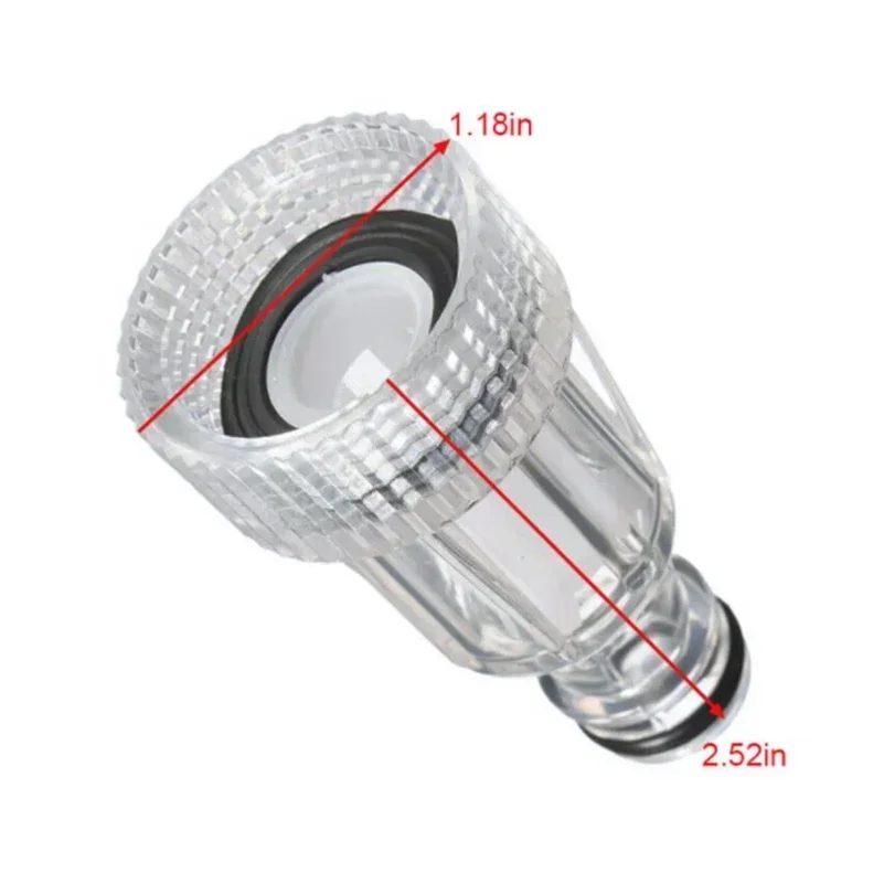 3/4" High Pressure Washer Water Filter Inlet Connector Replacement Tool Water Pump Inlet Hose Garden Hose for Garden Adapter view 5