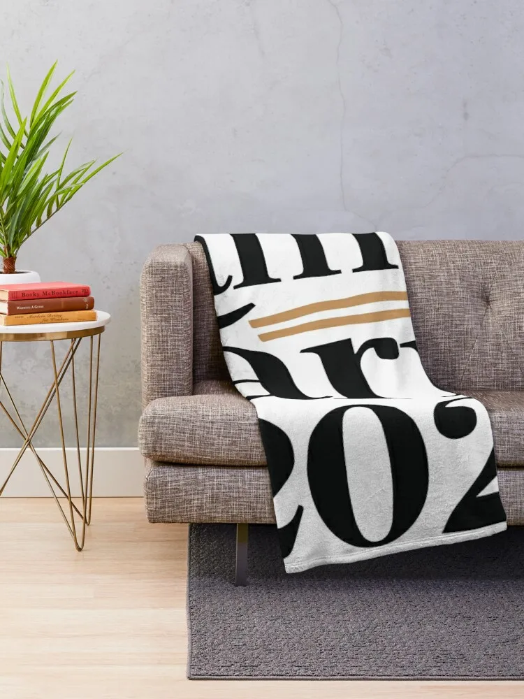 Kamala Harris 2024 Bold Typography Design Throw Blanket sofa bed Decorative Sofas Weighted Beautifuls Blankets