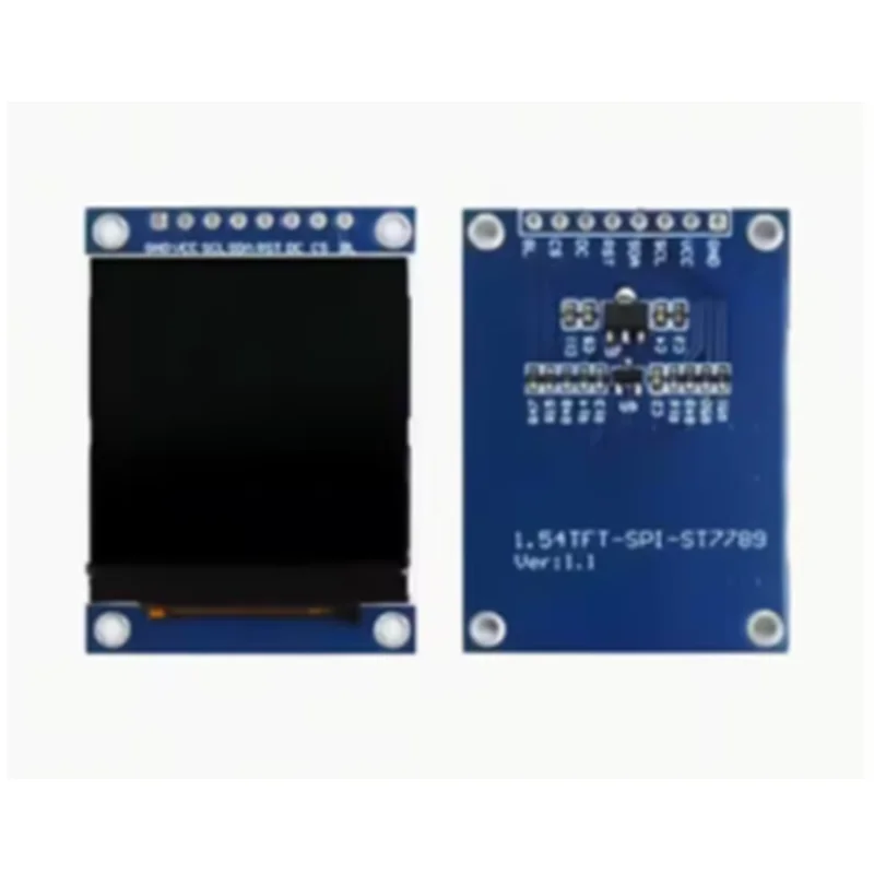 1.54 Inch 1.54" Full Color TFT Display Module HD IPS LCD LED Screen 240x240 SPI Interface ST7789 For Arduino