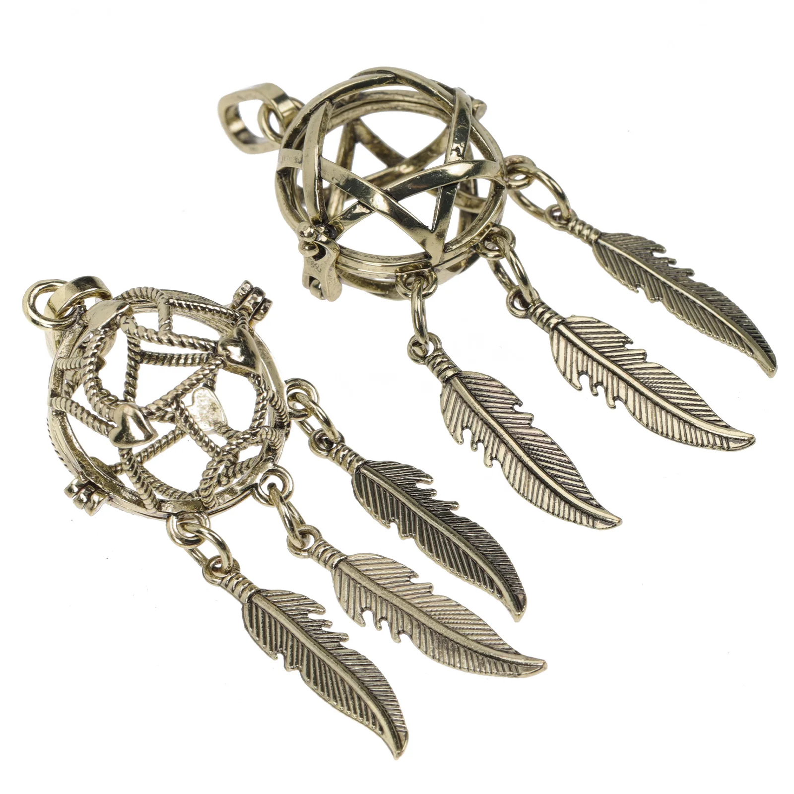 

Dreamcatcher Pendant Ball Aromatherapy Scent Accessories Jewelry Alloy Pills Balls