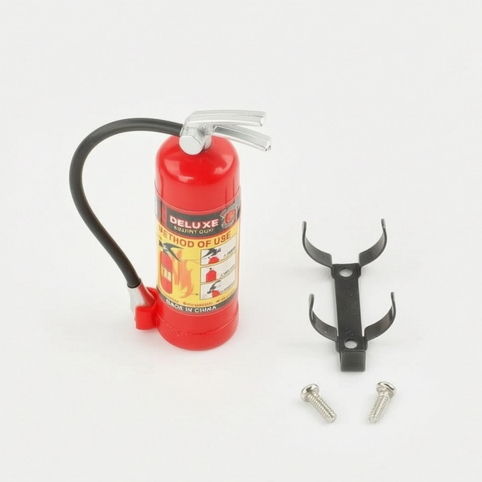Fire Fire Suppressor with Bracket Eye-Catching Fire Fire Suppressor with Sticker Accessory Attractive Hard Plastic