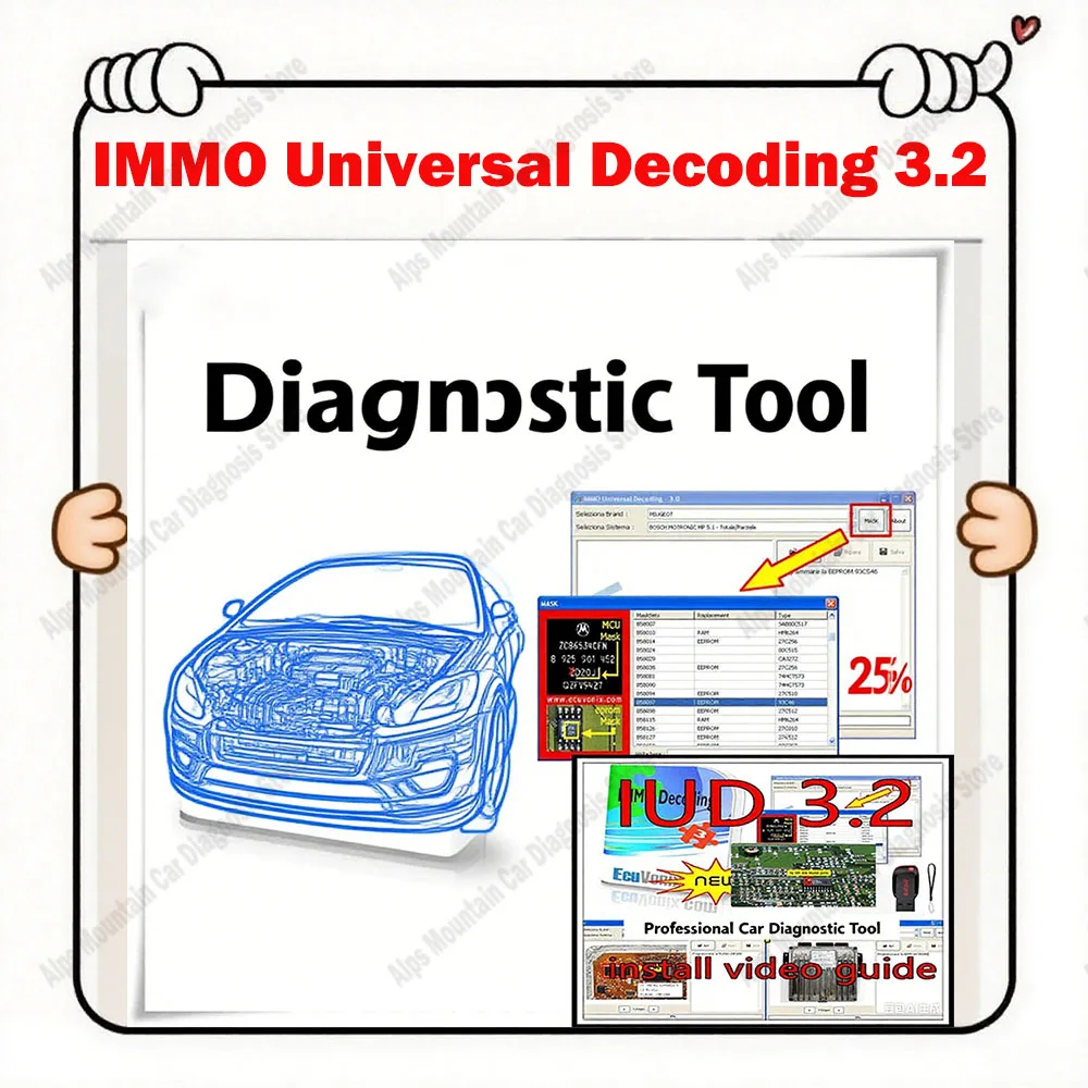 

Latest IMMO Universal Decoding 3.2 Car Diagnostic Software with Free Keygen EcuVonix Unlimited Crack - IMMO SERVICE TOOL V1.2