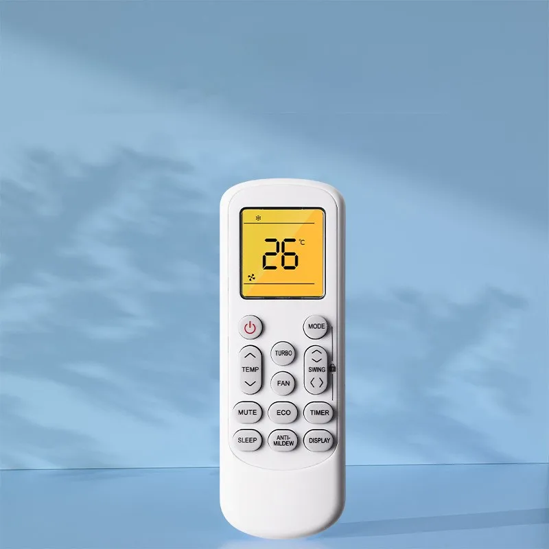 A23F-Universal Air Conditioner Remote Control For DAIRRY With Orange Backlight Fahrenheit Display