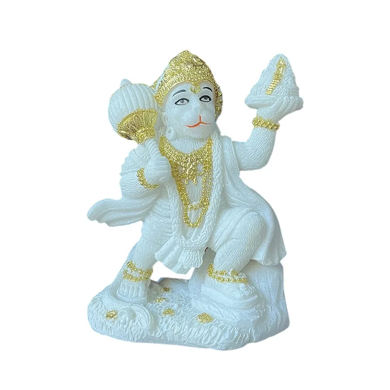 New Indian God Hanuman Resin Statue - Creative Craft Figurine