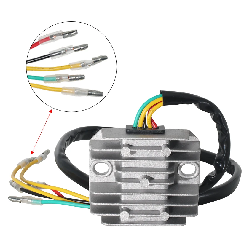Rectificador regulador de voltaje de motocicleta para Honda TRX200 TRX200SX FourTrax 200 SX 1986-1987-1988 OEM:31600-HB3-000 31600-HB3-010