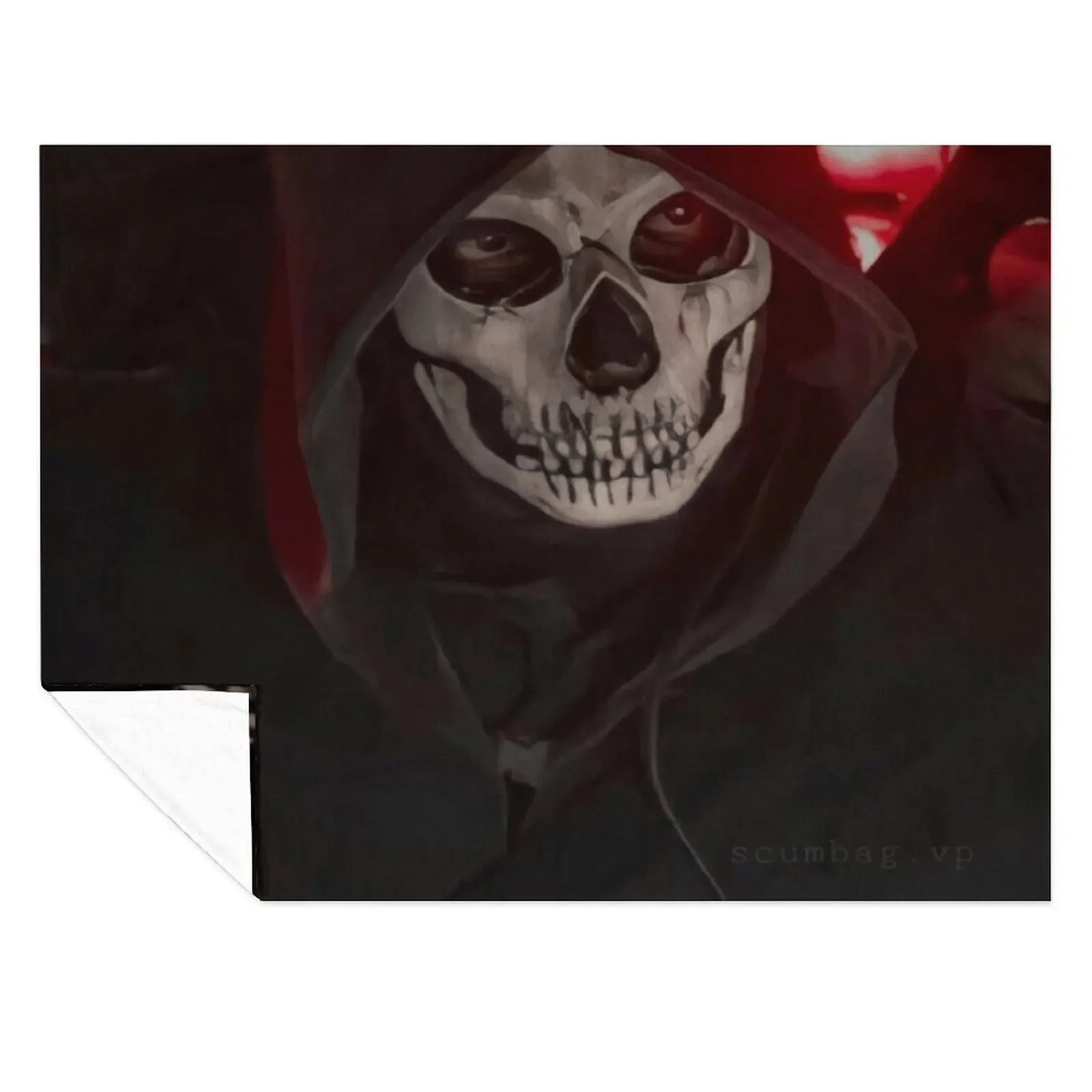 

Azrael Ghost Throw Blanket Blankets For Bed Soft Beds Shaggy Large Blankets