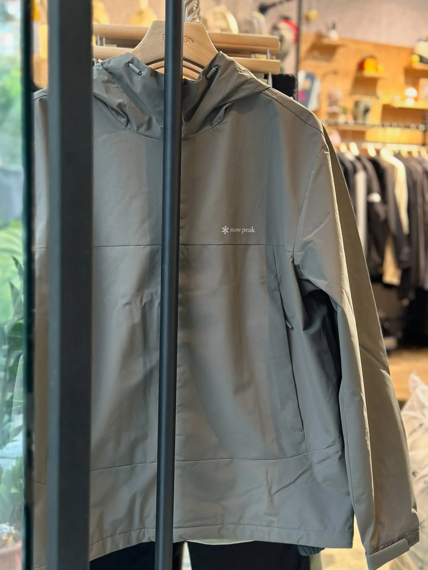 snow peak Outdoor Hooded Jacket Autumn Winter Windproof Waterproof Lightweight Quick Dry Casual Coat