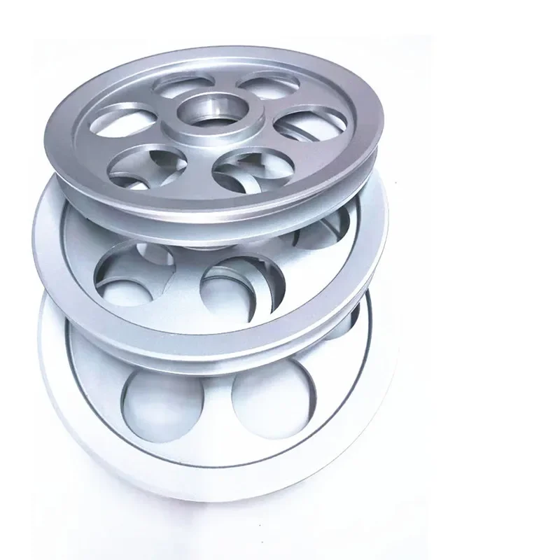 

Aluminum alloy storage wheel with a diameter of 160mm, round groove ceramic coated wire and cable