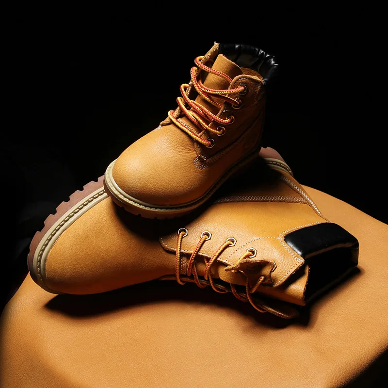 

Новые детские кожаные ботинки, повседневная обувь, детская обувь на четыре сезона, модные ботинки для мальчиков и девочек, зимние сапоги для родителей и детей в пустыне