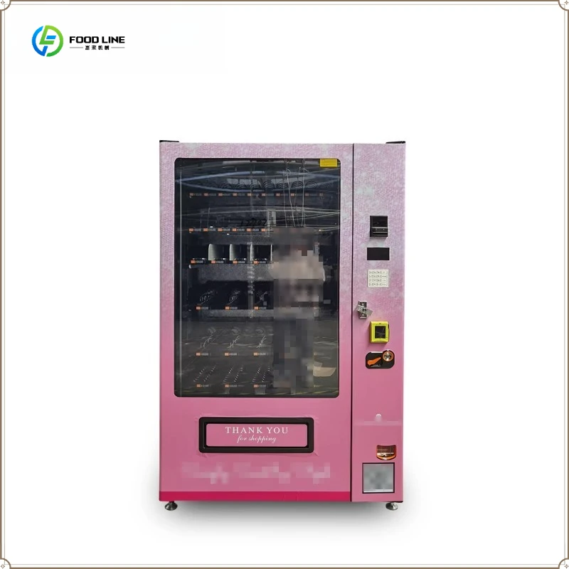 

Commercial Snack & Drink Vending Machine Large Capacity Automatic Beverage Vending Machine for Cold Drink Customized