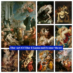 Famous Flemish Artist Peter Paul Rubens 5D AB Drills Diamond Painting Embroidery Pictures of Rhinestones Cross Stitch Home Decor