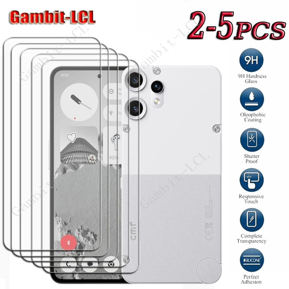 2-5 шт. 9H HD закаленное стекло для Nothing CMF Phone 2 Pro 6,77 