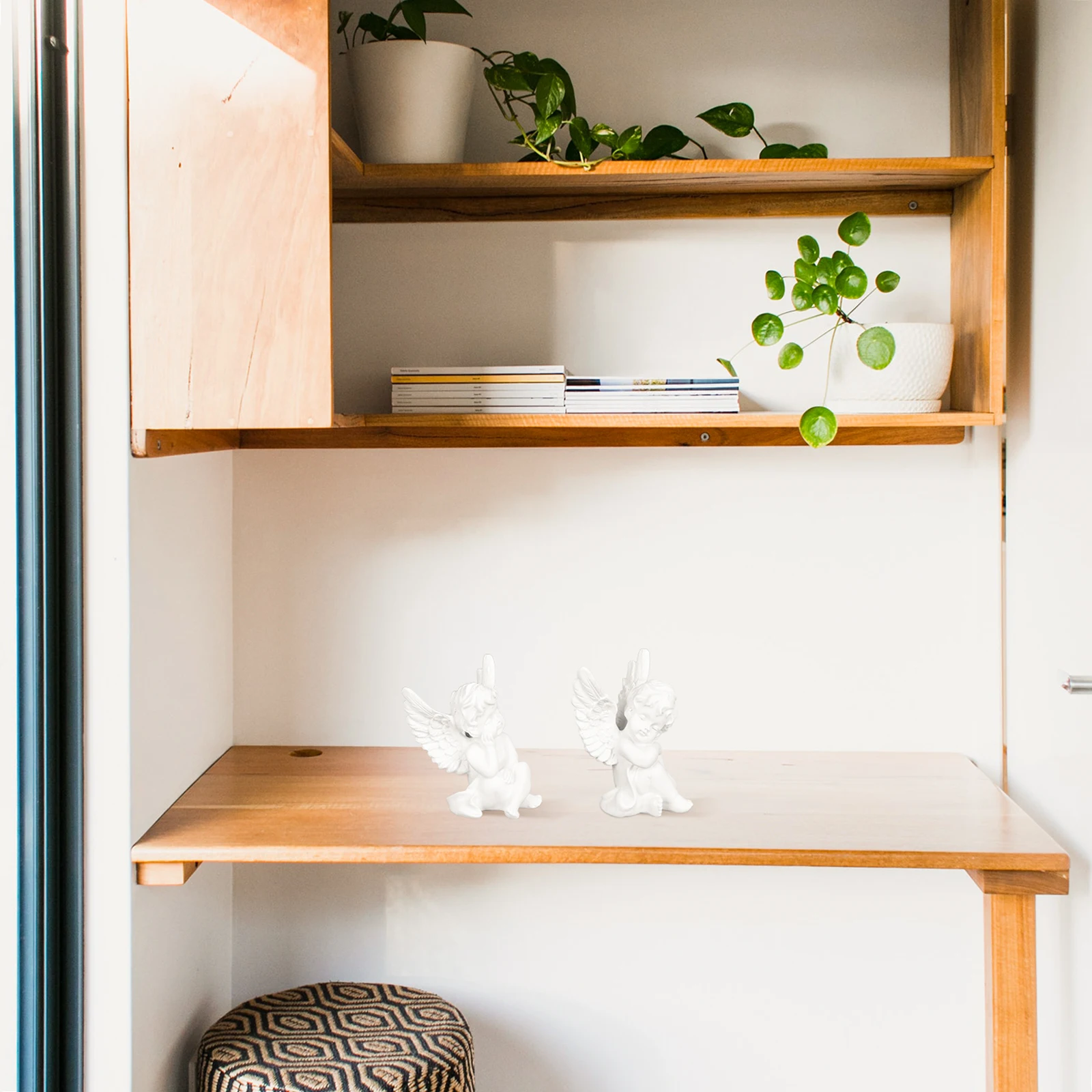 

Cherub Figurine Gold Christmas Decorations Angel Ornament Angels Figurines Home