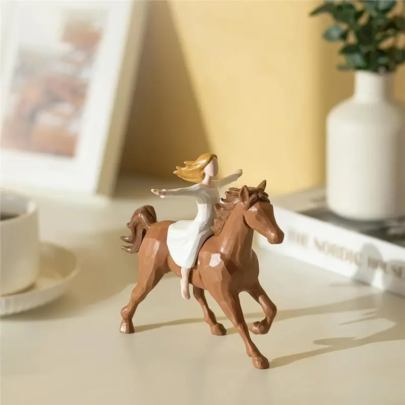 FLYY-Pferdegeschenke für Frauen und Mädchen: Coole Pferdefiguren, Statuen, Dekorationen – Detail 5