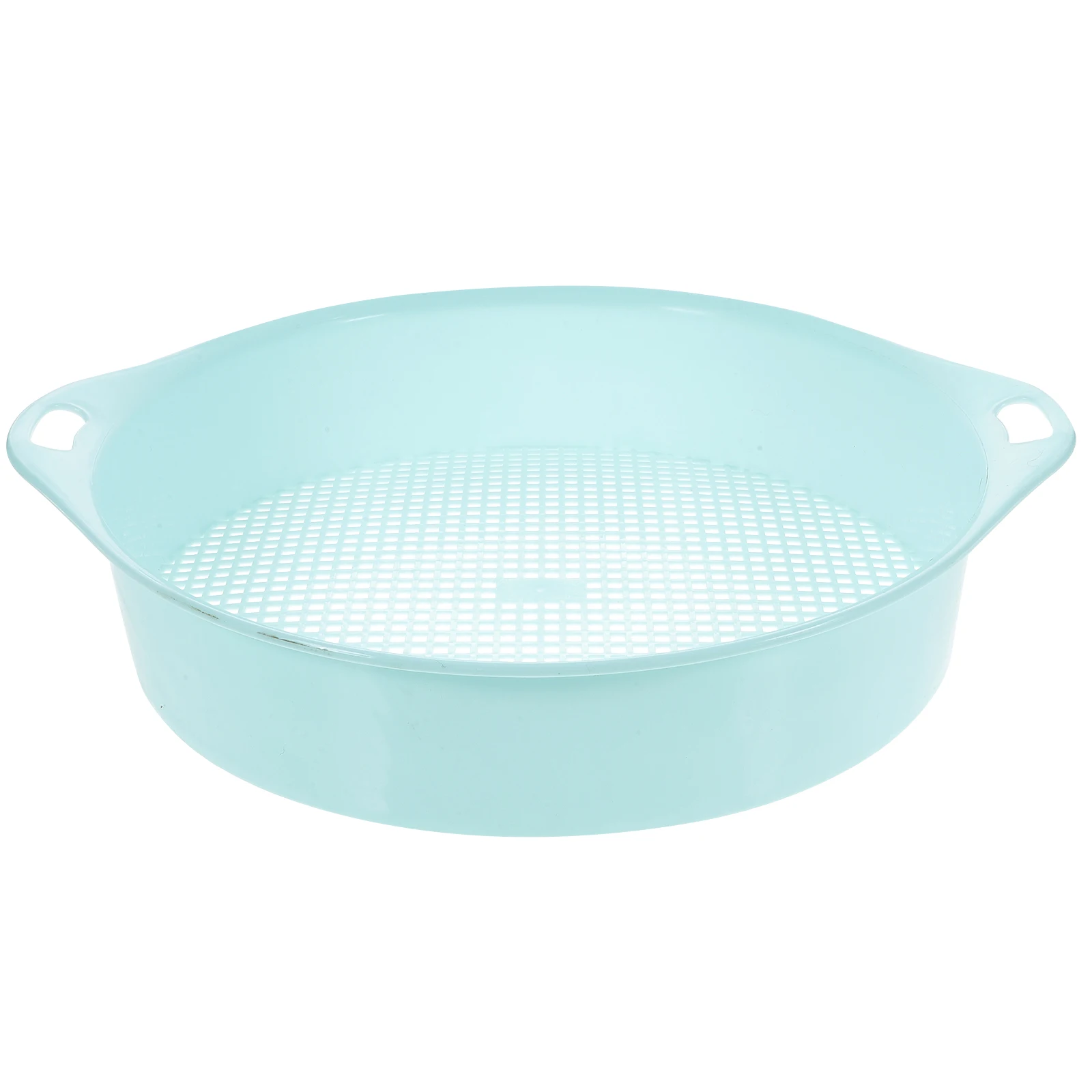 

Plastic Sieve Gardening Tool Lightweight Durable Safe Mesh Filter Dirt Sifter Rocks Strainer Mini Garden Soil Sieve Shovel Spade
