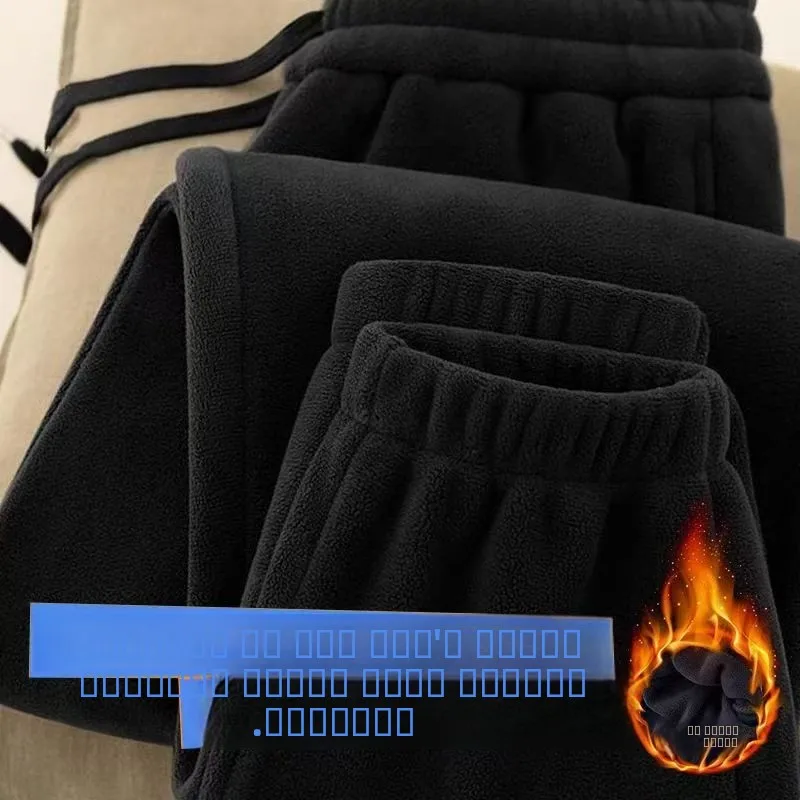 

Повседневные мужские спортивные брюки на флисовой подкладке, зимние, молодежные, простые, универсальные, с завязками, в стиле Harlan, с низкой посадкой, длинные