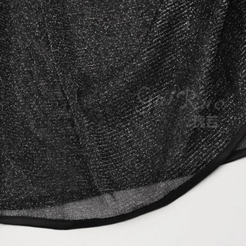 Przezroczysta, błyszcząca jedwabna koszula nocna bez rękawów, damska bielizna nocna, sznurowana, plisowana koszula nocna z głębokim dekoltem w serek, do noszenia w domu.