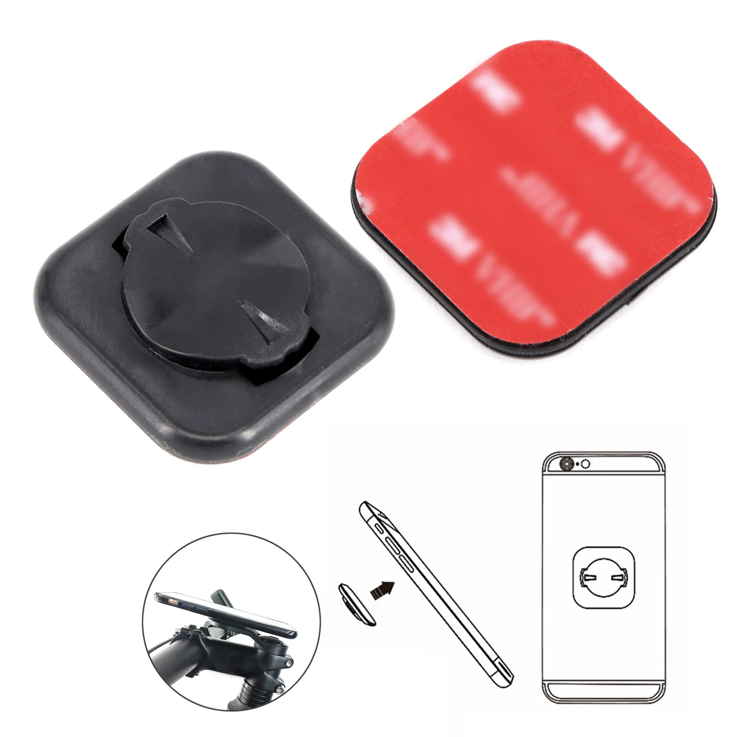 1pc Module Cycling Phone Holder Module Plastic Bicycle Electronics Accessories Fits For-Garmin Edge Mount Cycling Computers Part