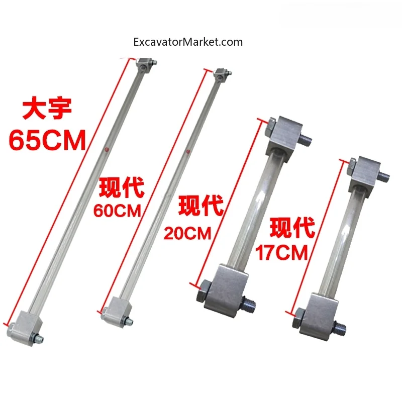 Parts Diesel Oil Ruler Level Gauge Dipstick Excavator Accessories For Excavator Daewoo 150 220 225 300-7-9 Doosan