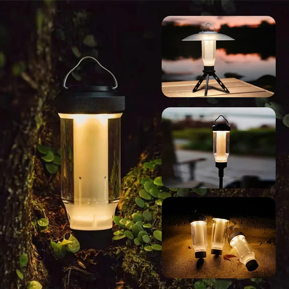 Rechargeable Camping Lantern, Outdoor Hanging Tent Light, Emergency Powerful Work Lamp Similar to Zane Arts, ZIG LT003