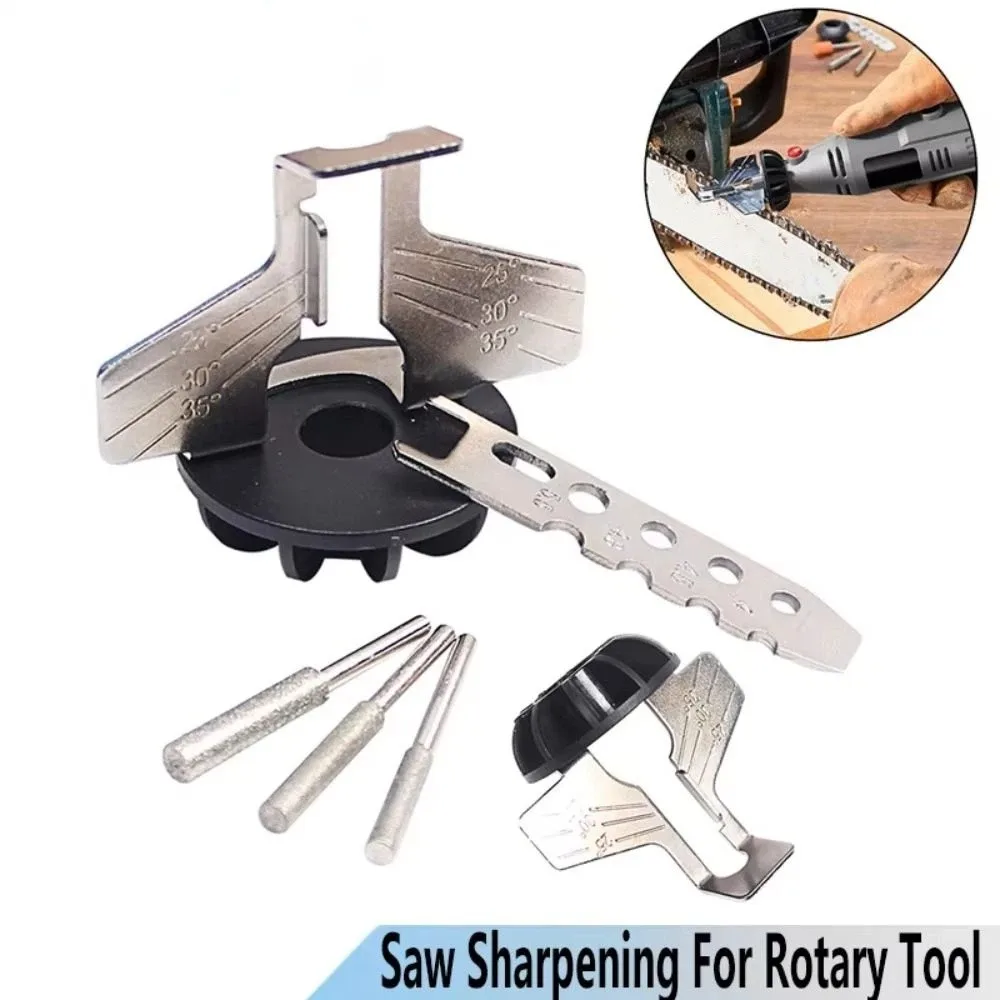 

Электрическая точилка для цепей с регулируемым углом, портативная конструкция, профессиональный инструмент для заточки цепей, полировочная насадка, колесо с покрытием