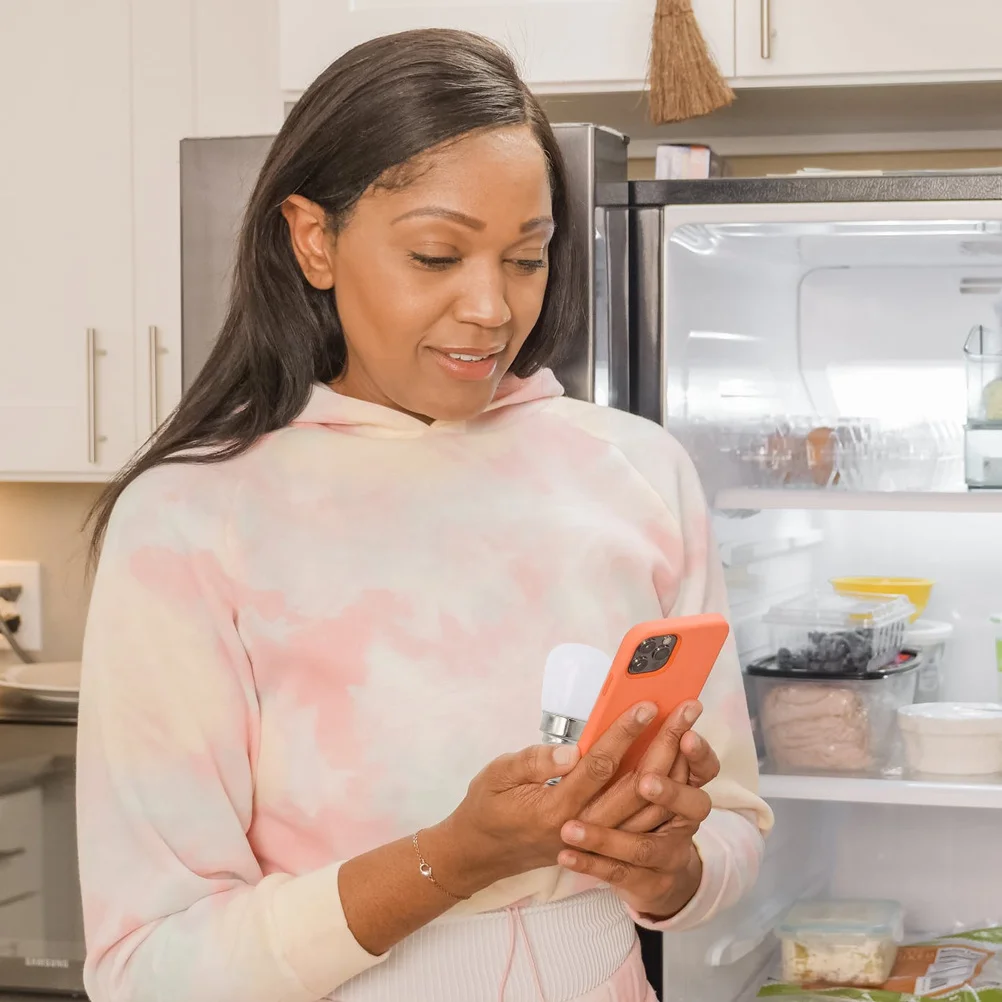 2Pcs LED Bulb Set E14 Base Refrigerator Light Bulb for Fridge Freezer Microwave Oven Appliance Lamp Replacement