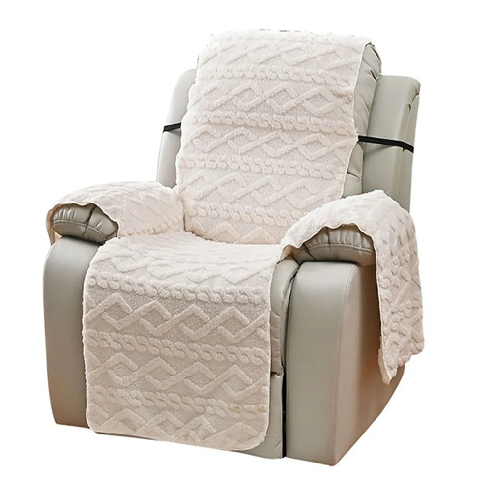 Massage chair cover in jacquard plus velvet wrinkle and pill resistant waterproof for a short time (80 characters)