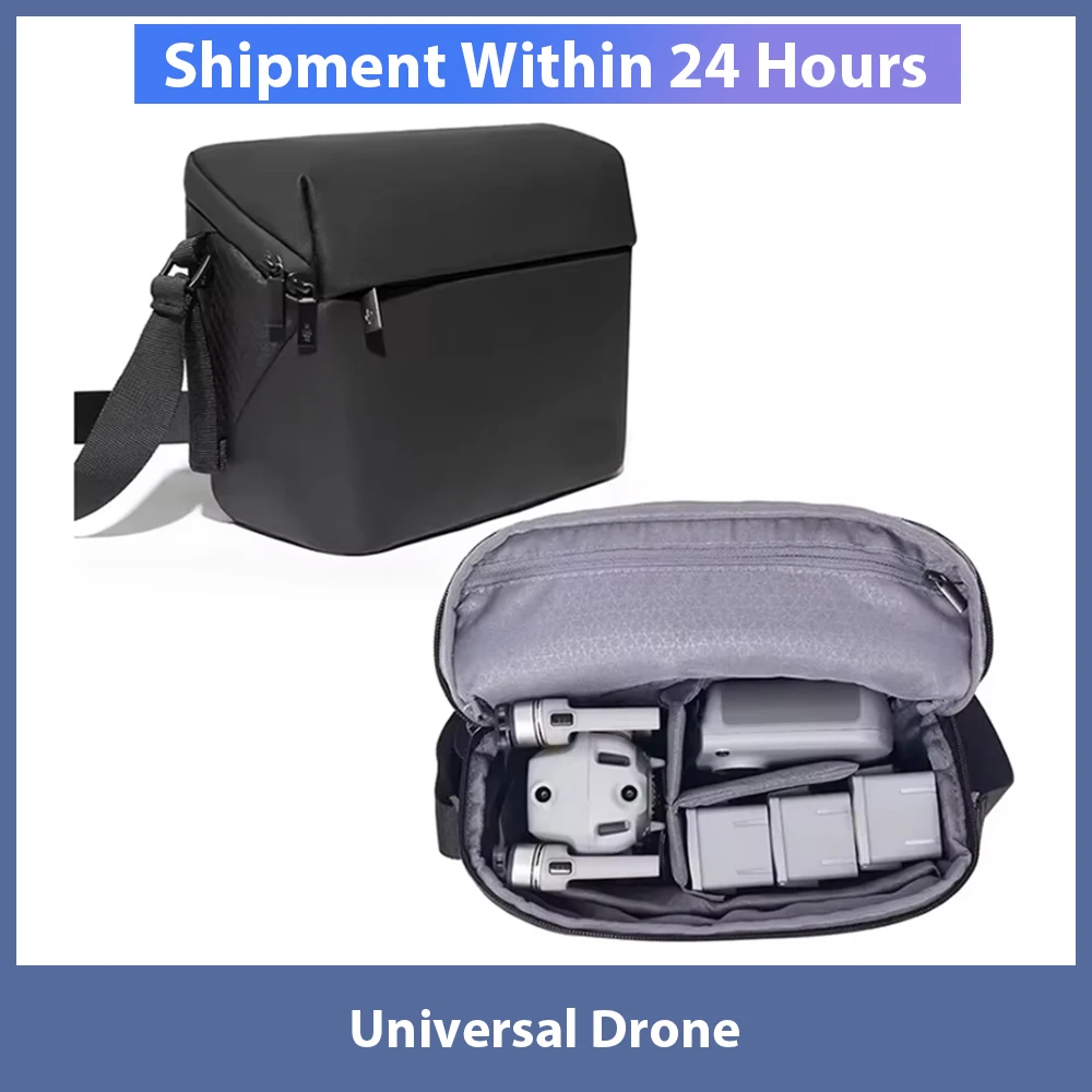 Sac Bandoulière Mini3 Pour DJI Mini 3 / Mini 4 Pro / Mini 2 / Air 2S - Noir Portable