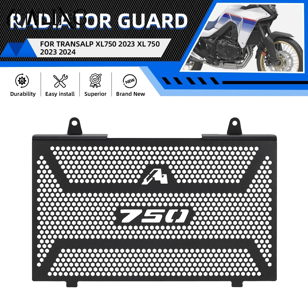 

For HONDA Transalp xl750 2023 XL 750 2023 2024 XL750 Motorcycle Accessories CNC Aluminum Radiator Grille Guard Protective Cover