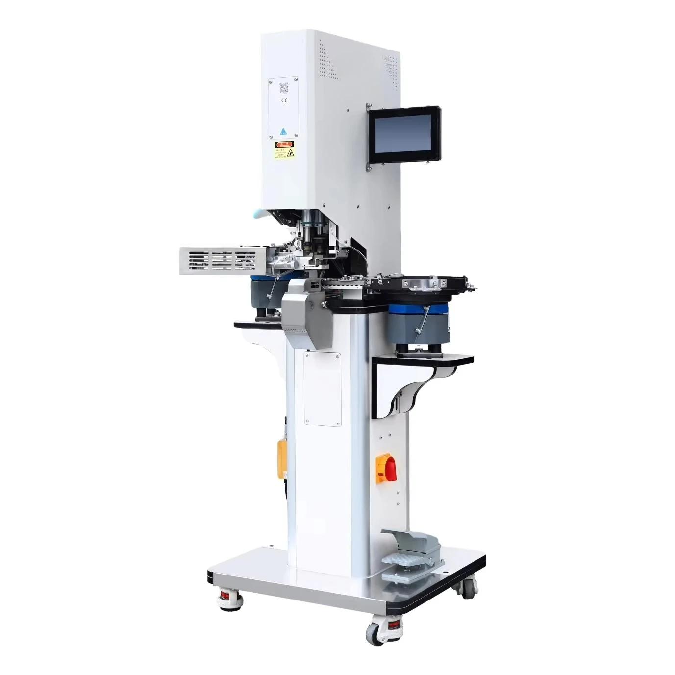Automatic Button Connection Manufacturing Machine With Stamping And Button
