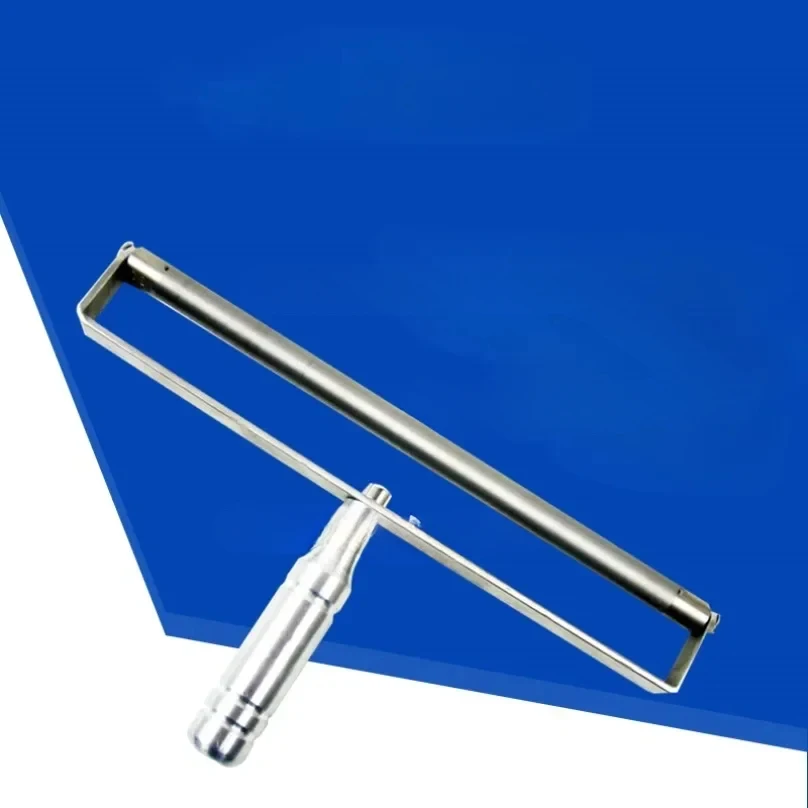 

240MM Wire-wound Type Ink Scraper Bar Paint Wet Film Preparator Coater Applicator Scraping Coating Rod with Handle